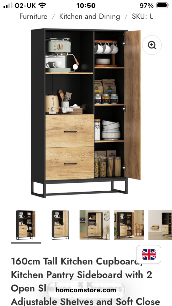 Kitchen cupboard/pantry