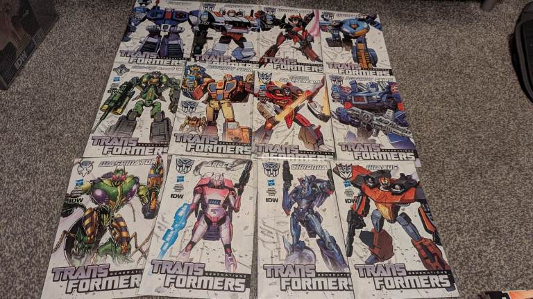 IDW Transformers Thrilling 30 Collection Comics