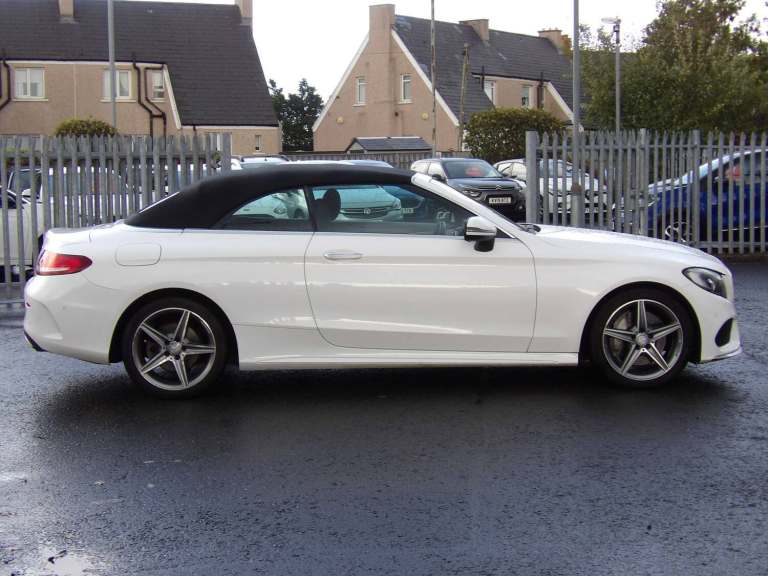 2017 Mercedes-Benz C Class 2.1 C 250 AMG Line Premium+ D Auto 2dr Convertible Diesel Automatic