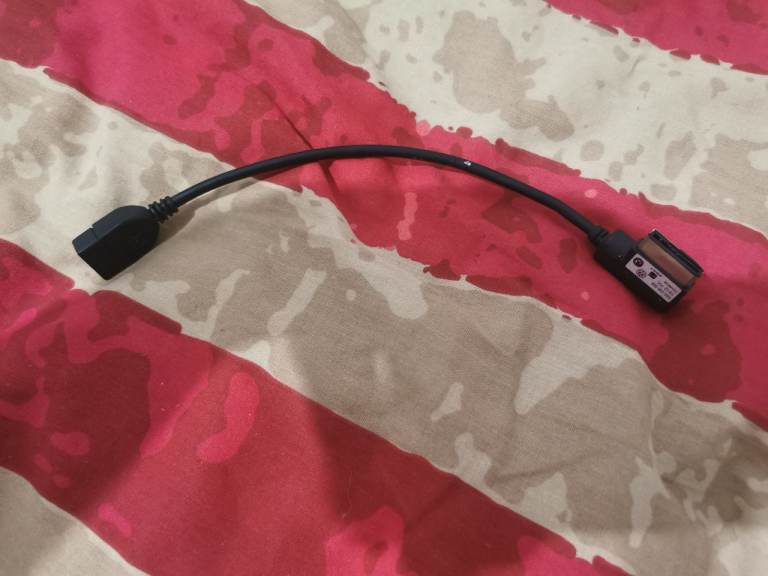  Volkswagen (VW, Seat, Skoda) MDI/AMI USB Media Interface Cable with part number 5N0 035 558.
