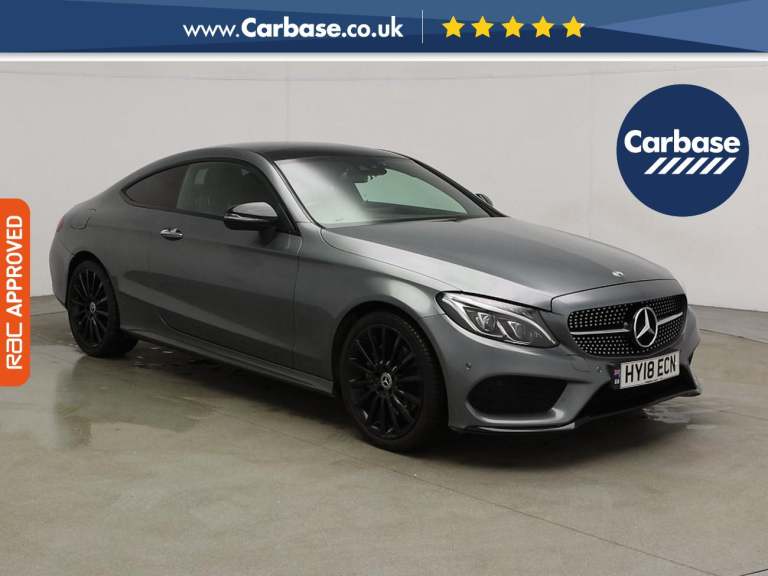 2018 Mercedes-Benz C Class 2.0 C200 AMG Line (Premium) Coupe 2dr Petrol G-Tronic+ Euro 6 (s/s) (1...