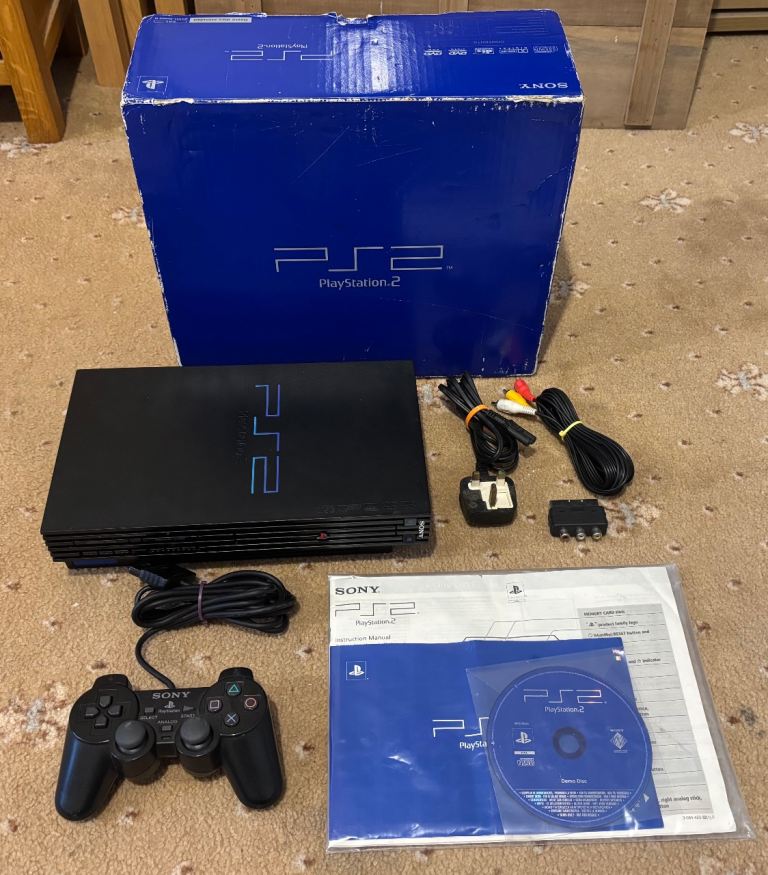 PlayStation 2 Boxed Console.   PS2