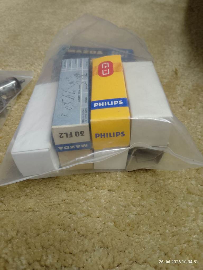 Radio Valves various new in box