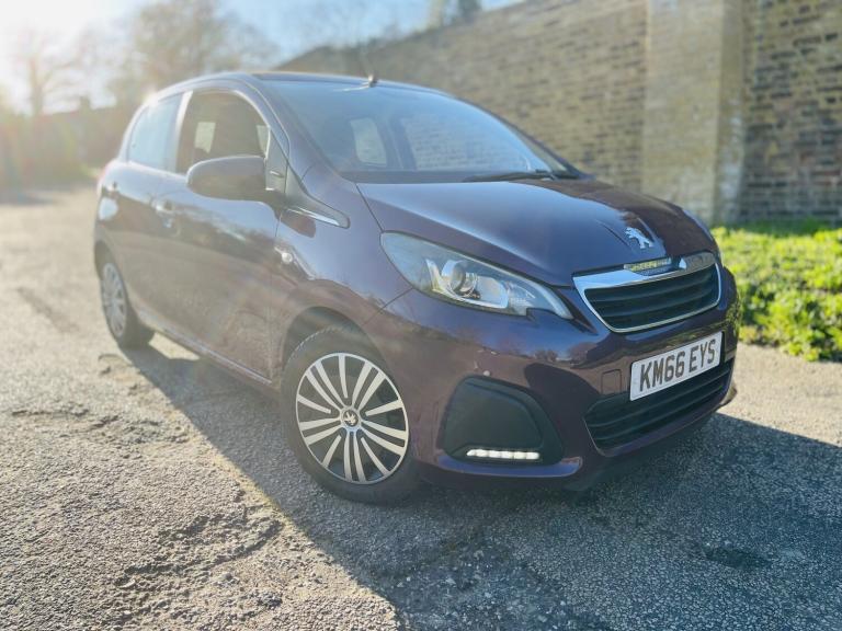 PEUGEOT 108 1.0 Active TOP Convertible (Not Toyota Aygo / Citroen C1) 2016