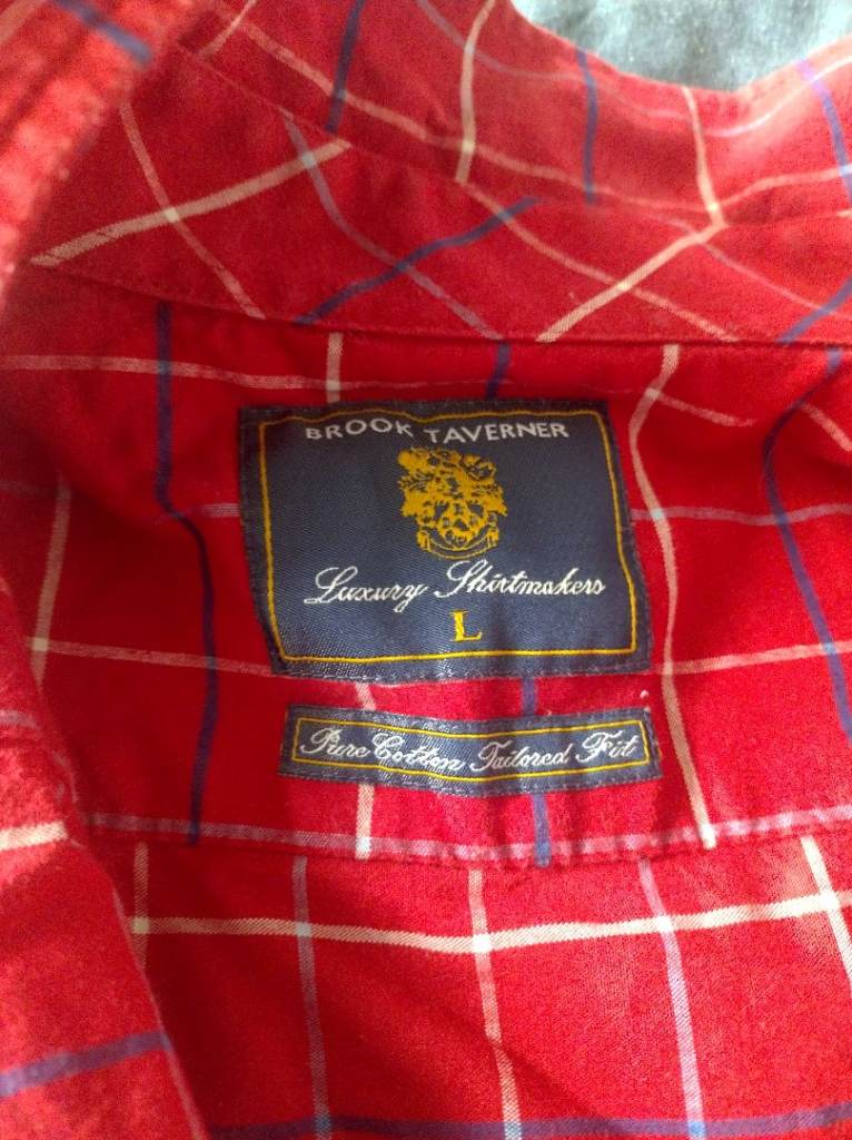 Brook Tavener shirt medium