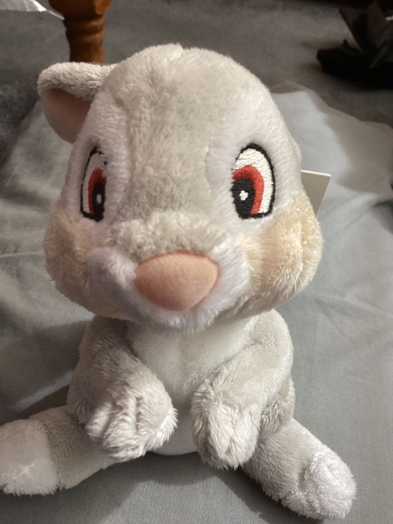 Collectable Promotional Disney Thumper Bambi Bean Bag Soft Plush Toy With Tags