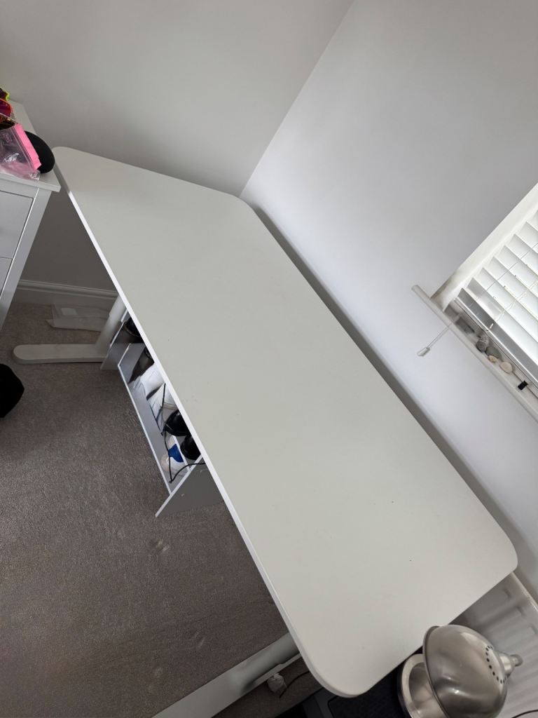 IKEA white desk