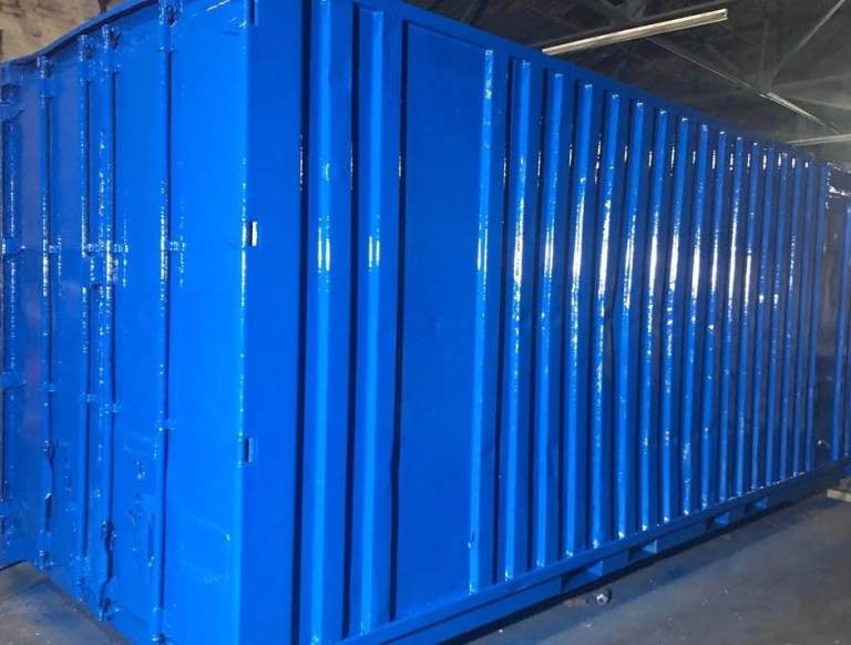 Container and skip paint 