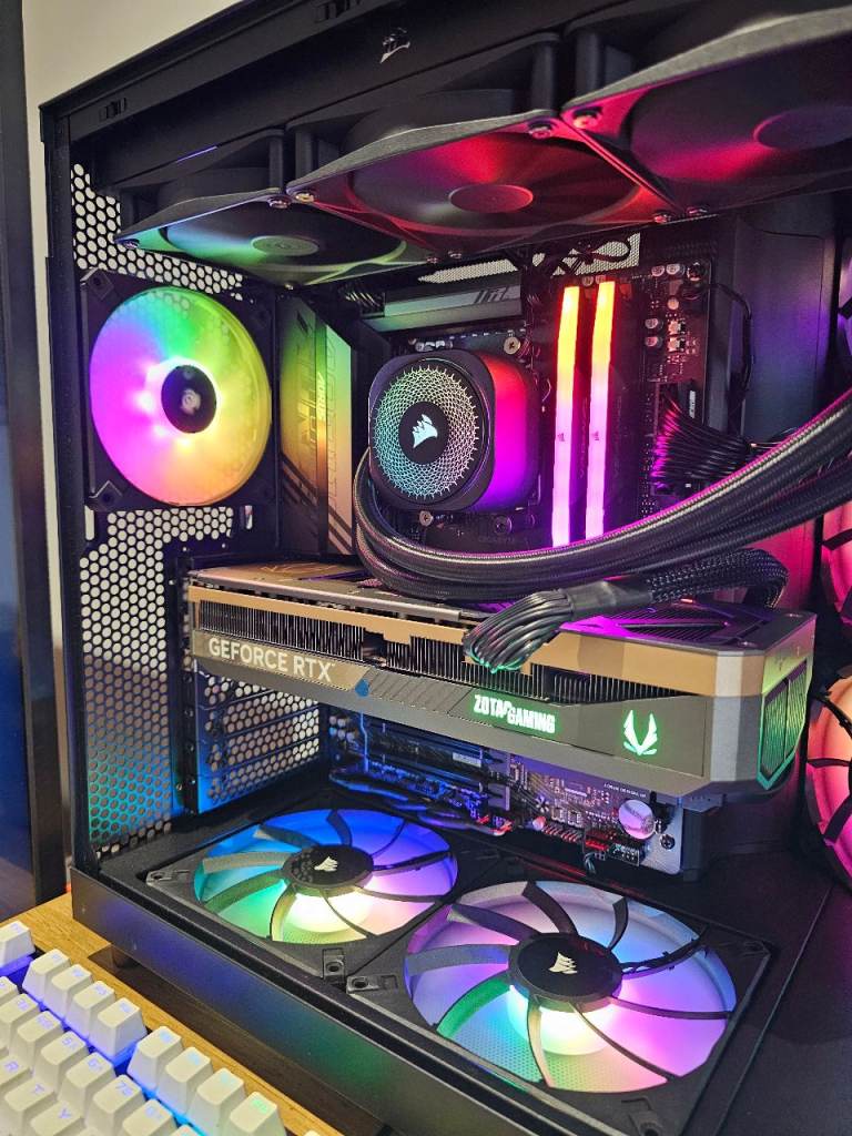 HIGH END GAMING PC NVIDIA RTX 5080 16GB / AMD RYZEN 7 9800X3D / 32GB ...