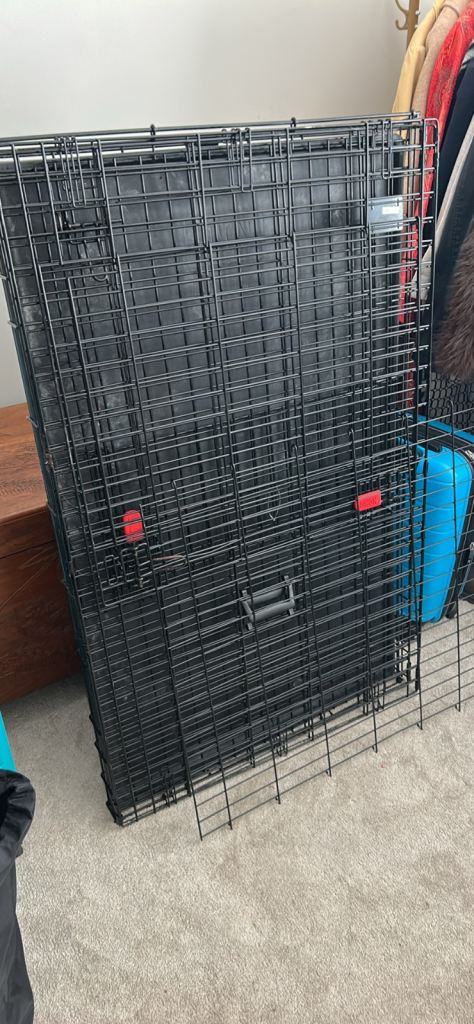 KONG Ultra-Strong Two Door Secure Folding Dog Crate X Large