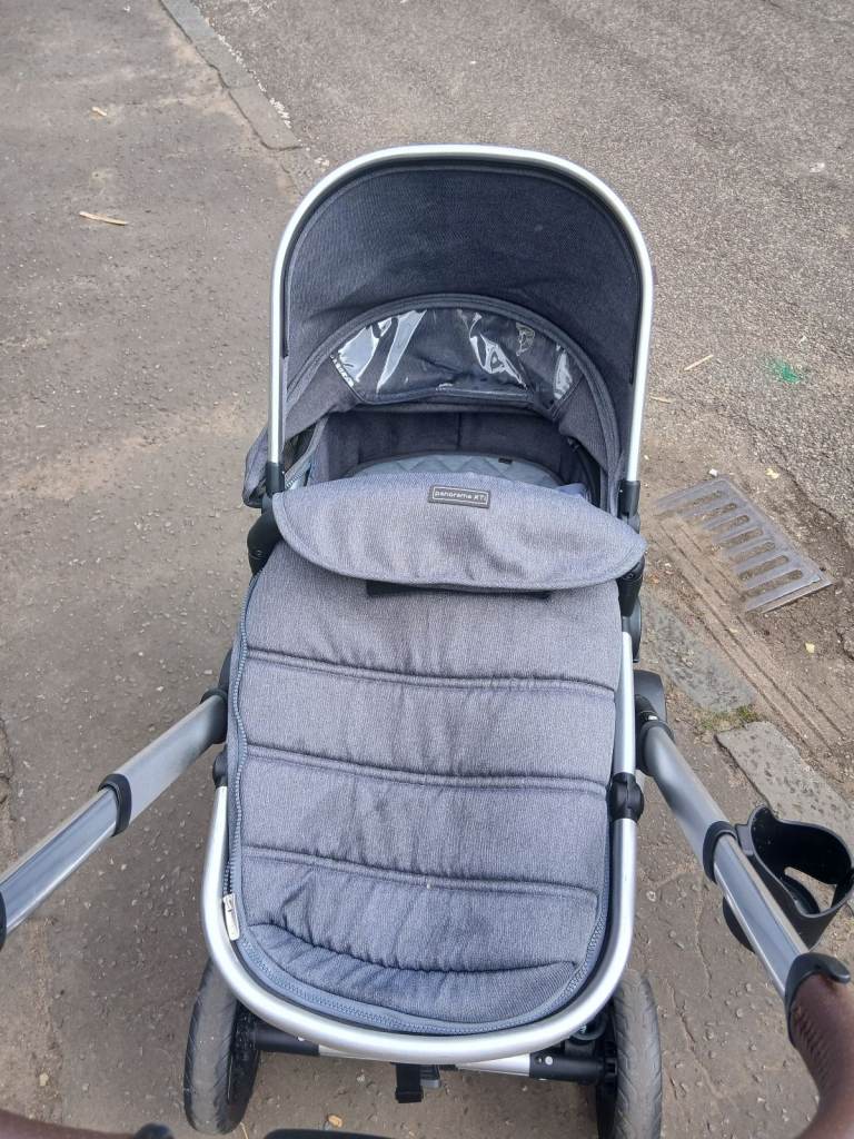 Pram car seat and isofix