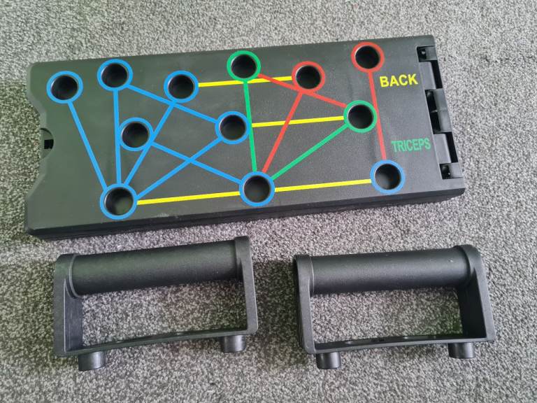 Push up board. Foldable 