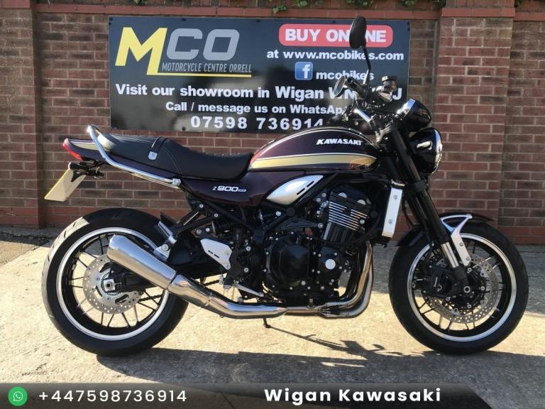 Kawasaki Z900RS 74reg 1790miles FSH immaculate Delkavic headers and more
