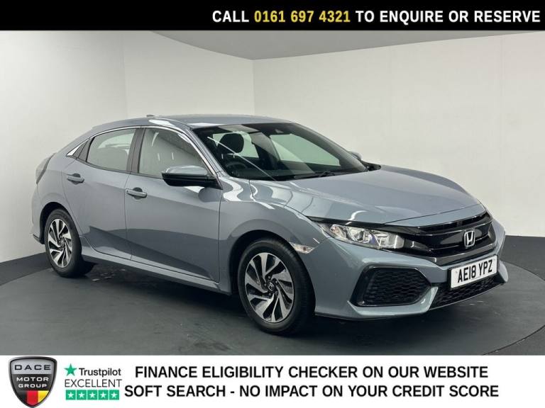 2018 Honda Civic 1.0 VTEC Turbo SE Hatchback 5dr Petrol Manual Euro 6 (s/s) (129 ps) Hatchback Pe...
