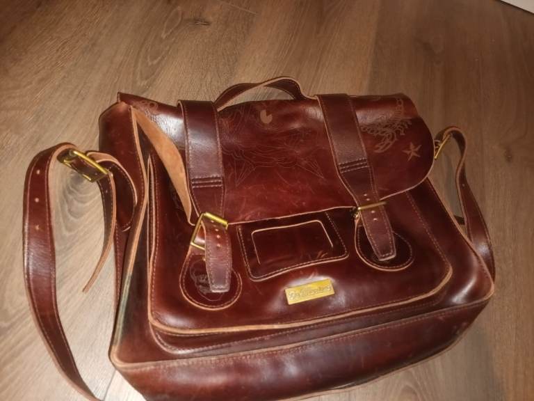 Dr. Martens Brown Leather Shoulder Bag – Good Condition