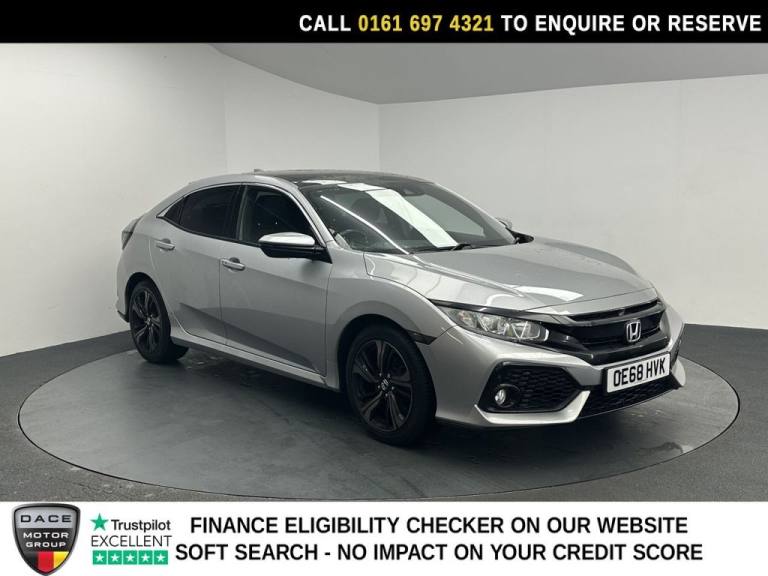2019 Honda Civic 1.0 VTEC Turbo EX Hatchback 5dr Petrol Manual Euro 6 (s/s) (129 ps) Hatchback Pe...