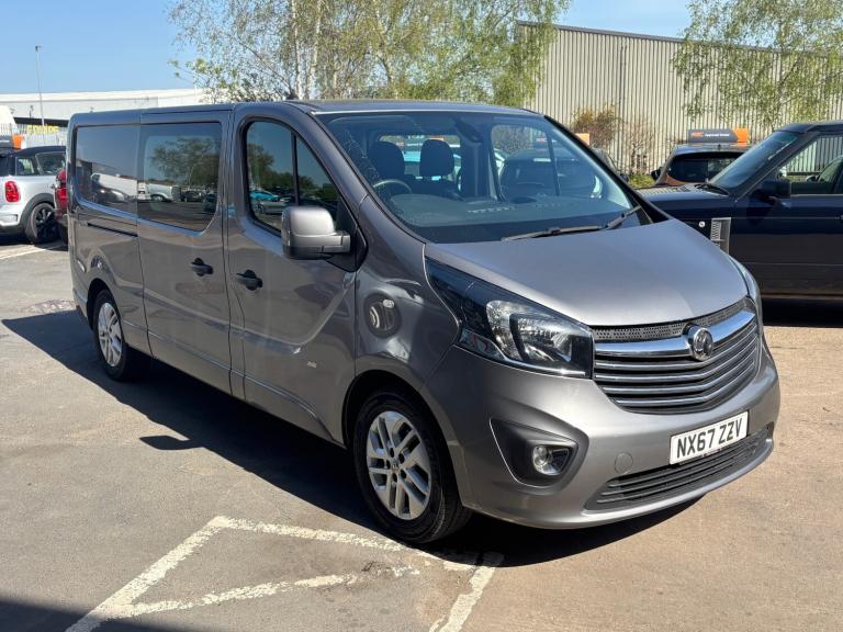 2017 Vauxhall Vivaro 2900 1.6CDTI 120PS Sportive H1 DoubleCab PANEL VAN Diesel Manual