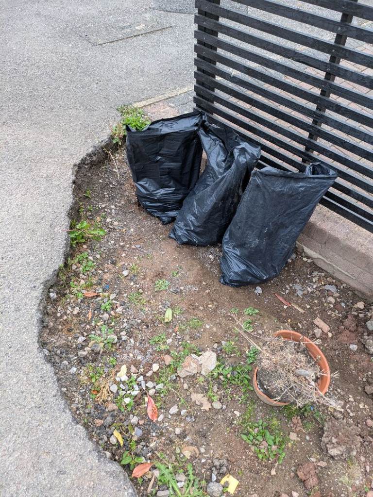 Rubble & soil