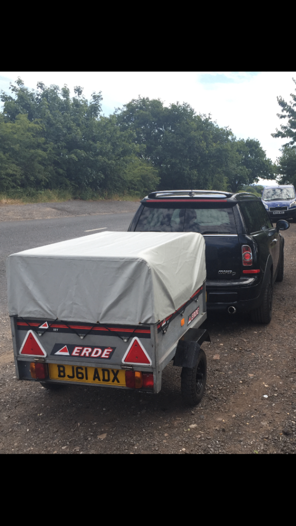ERDE 101 Trailer with High & Low Covers - £275 ONO