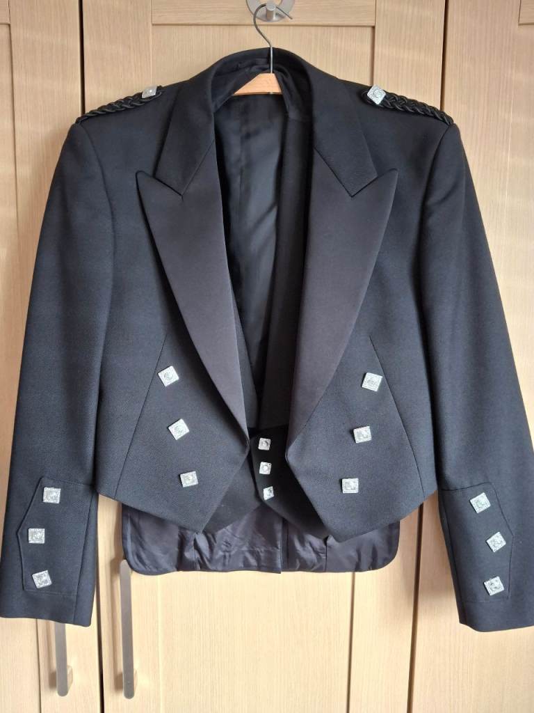 Prince Charlie Kilt Jacket and waistcoat.