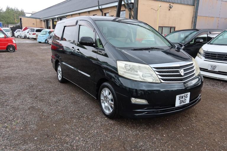 TOYOTA ALPHARD 2.4 4WD REAR CONVERSION Black Auto Petrol 2006