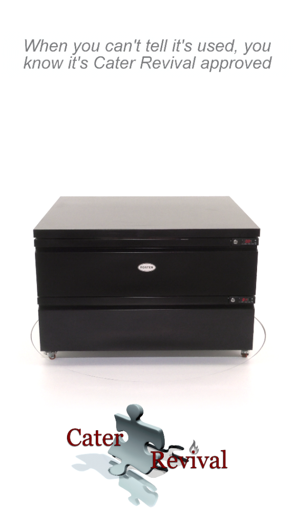 Foster FFC6-2 FlexDrawer Refrigerator/Freezer (+1°/+4°C) and (-18°/-21°C)  -  Black