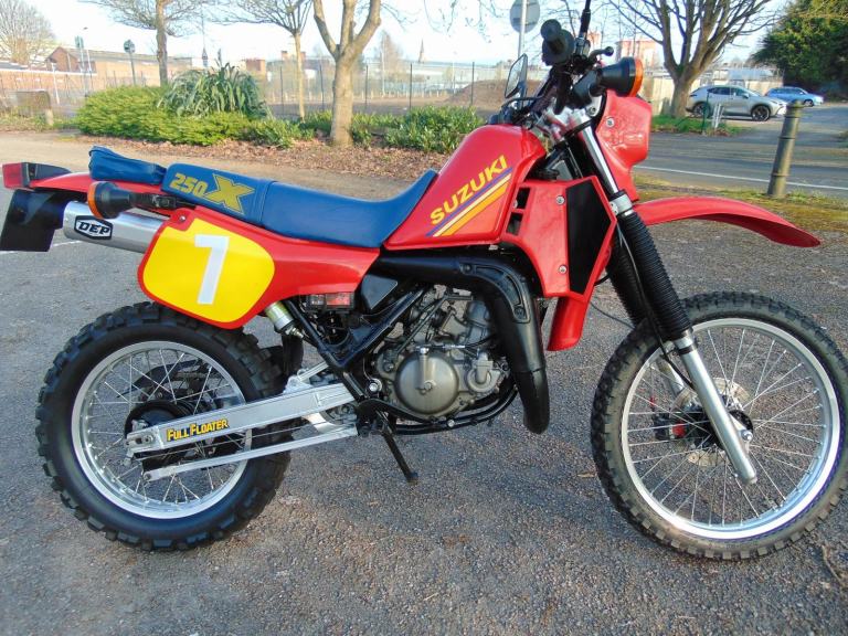 Suzuki TS250X 1987 CLASSIC 2 STROKE TRAIL ENDURO FULL MOT runs perfect