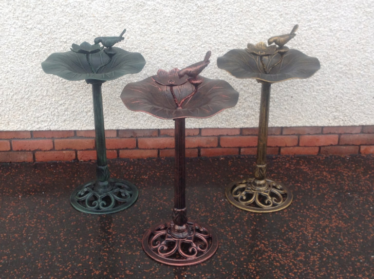 Cast iron garden water taps, pumps & bird baths