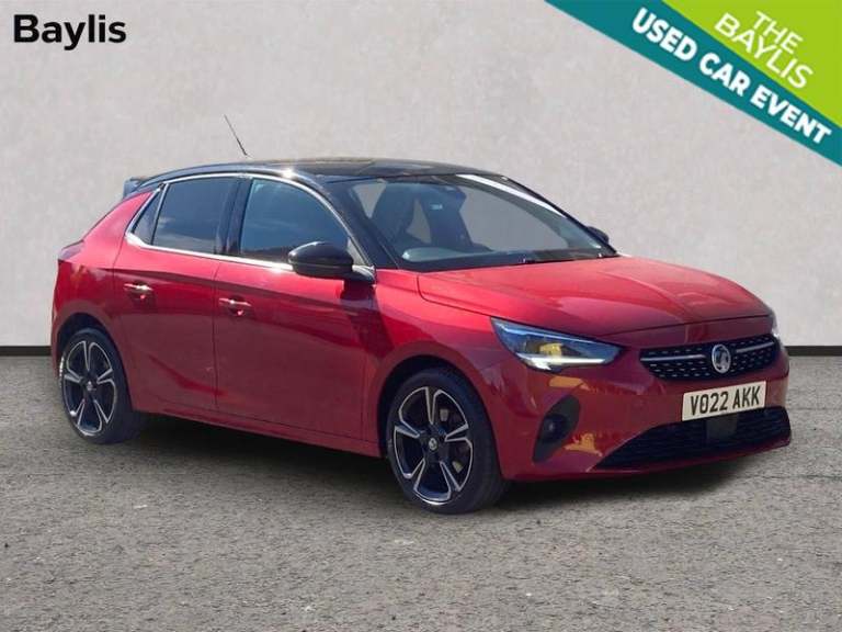 2022 Vauxhall Corsa 1.2 Turbo Elite Edition 5dr Auto Automatic Hatchback Petrol Automatic