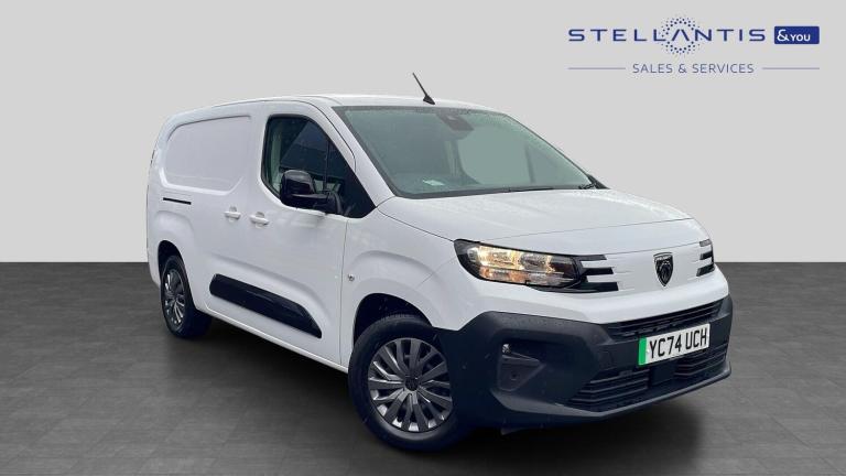 2024 Peugeot Partner 750 52kWh Asphalt Long Panel Van 6dr Electric Auto LWB (7.4kW Charger) (136 ...