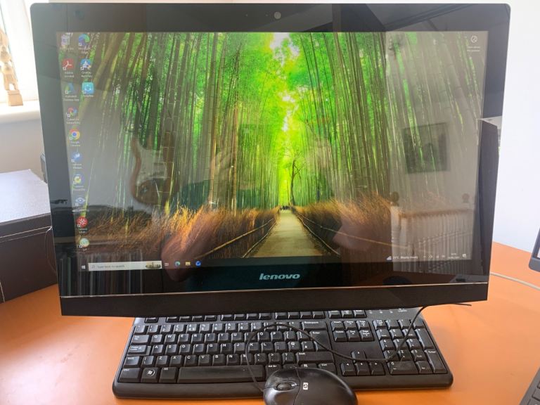 Lenovo F0AU all in one PC Windows 10 touchscreen 