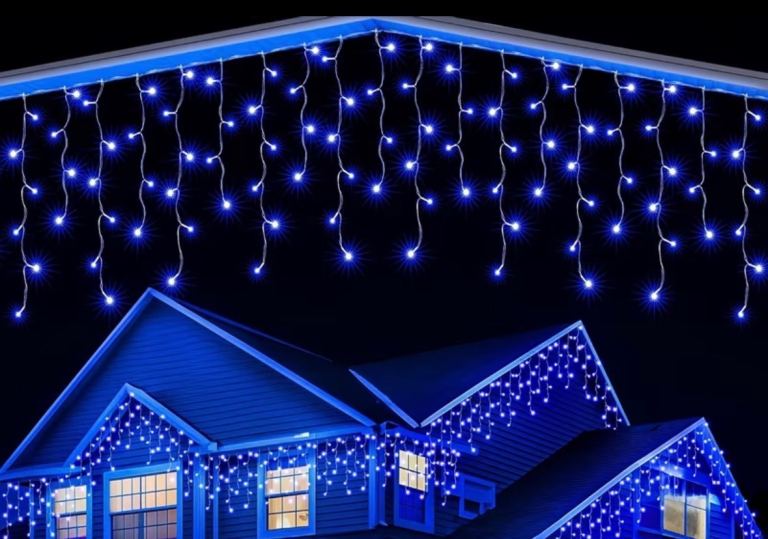 Usb Icicle Blue 10 M 192 LED New With Tags Christmas