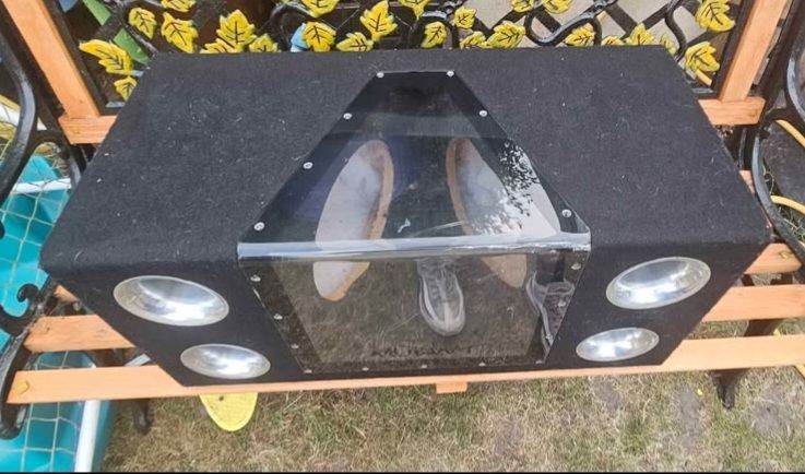 Mutant Car double Subwoofer Box 