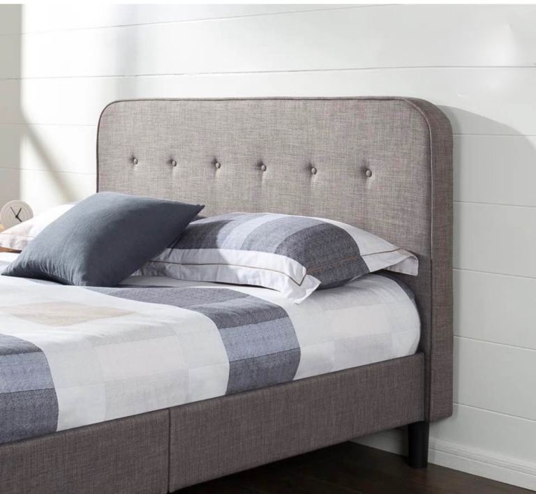 King size bed frame , Like New 