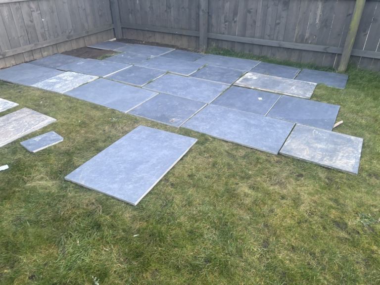 Marshall’s Arrento Grey Porcelain Tiles, Garden, Paving, Patio,