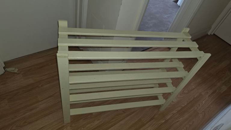 Gone. Wooden Shoe Rack – Good Condition