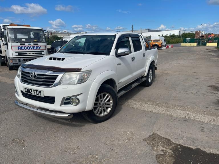 2012 Toyota Hilux Invincible D/Cab Pick Up 3.0 D-4D 4WD 171 Auto PICK UP Diesel Automatic