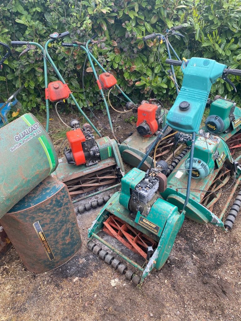 Suffolk Qualcast mowers for breaking 
