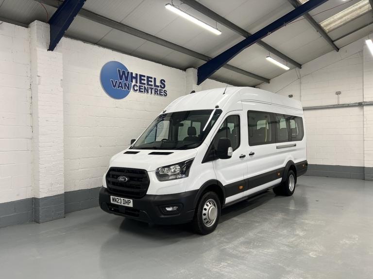 2023 Ford Transit 2.0 460 EcoBlue Leader Minibus Double Cab 5dr Diesel Auto RWD L4 H3 Euro 6  Min...