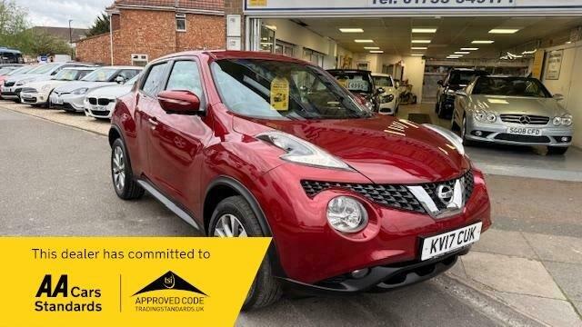 2017 Nissan Juke 1.2 DiG-T Tekna 5dr HATCHBACK Petrol Manual