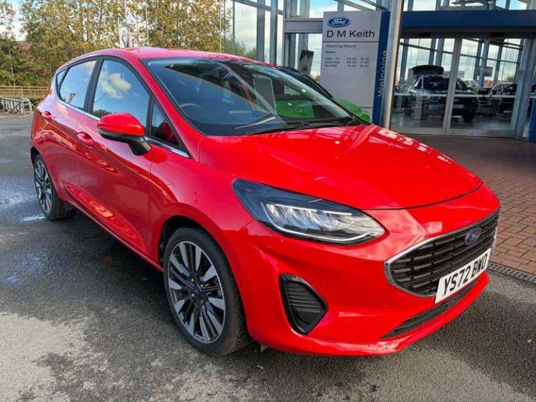 2022 Ford Fiesta 1.0 EcoBoost Titanium X 5dr Manual Hatchback Petrol Manual