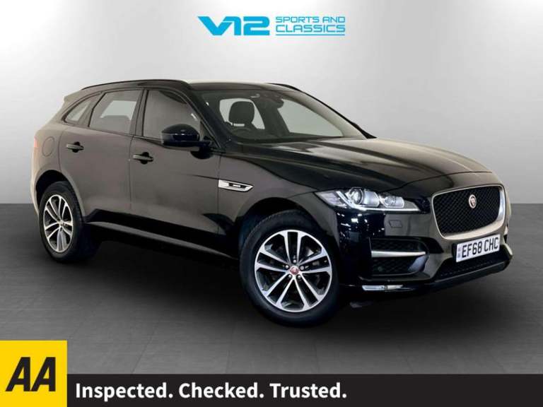 2018 Jaguar F-Pace 2.0 P250i R-Sport Auto AWD Euro 6 (s/s) 5dr Automatic SUV Petrol Automatic
