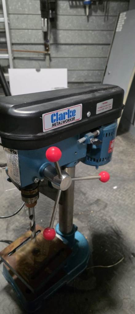 Clarke CDP-5DB 5-Speed Bench Pillar Drill Press (Metalworker Series)