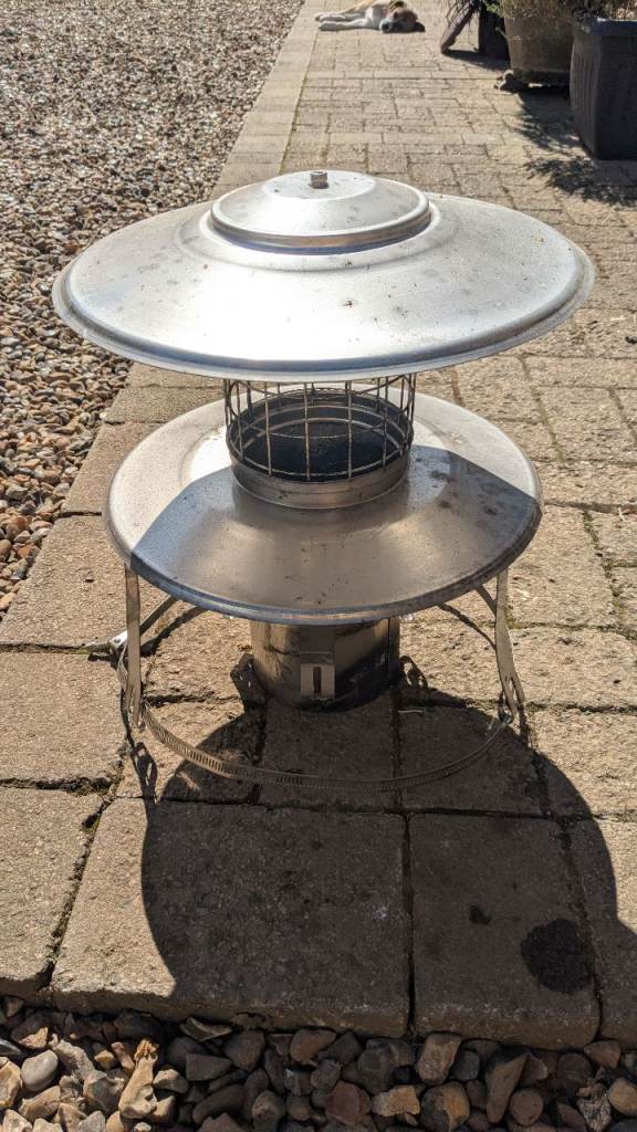 Chimney cowl 5" perfect condition.