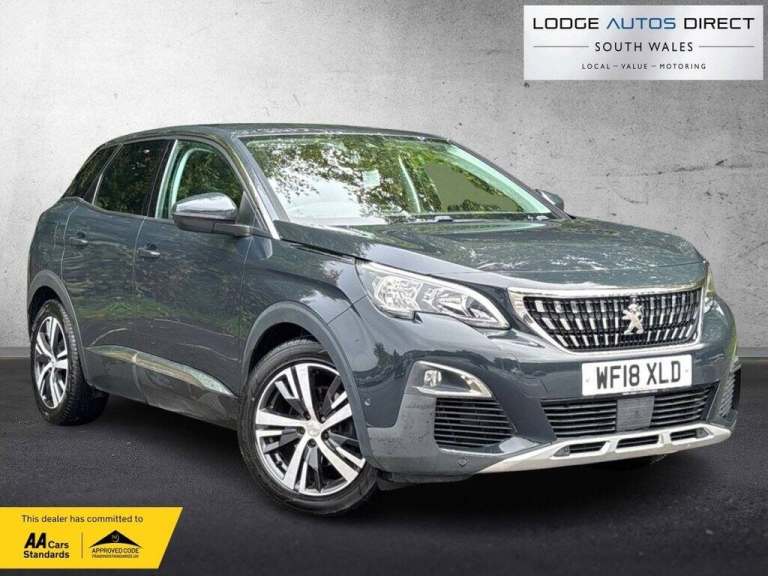 2018 Peugeot 3008 1.2 PureTech Allure 5dr HATCHBACK PETROL Manual