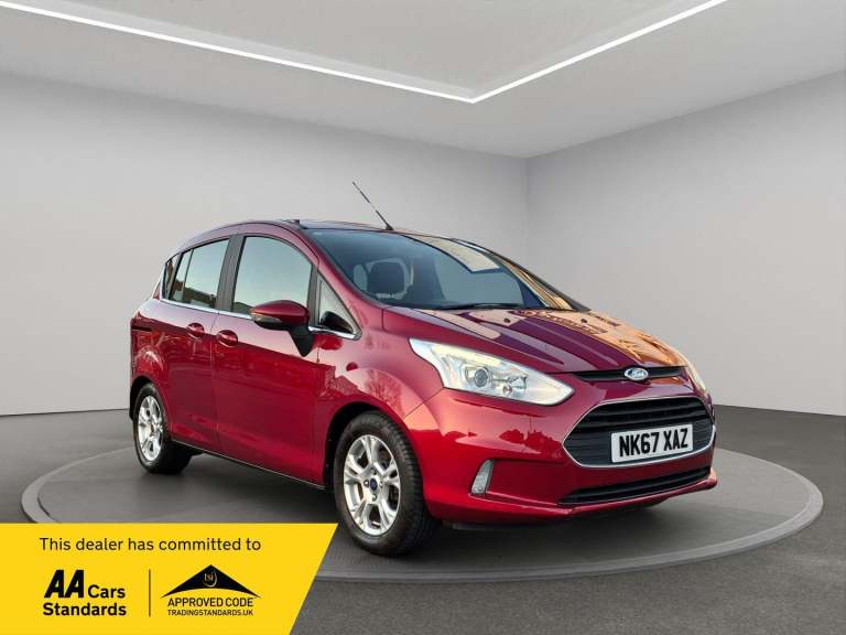 2017 Ford B-MAX 1.0 EcoBoost Zetec Navigator 5dr MPV PETROL Manual