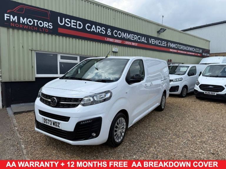 2023 73 VAUXHALL VIVARO 1.5 TURBO D 2900 PRO PANEL VAN 6DR DIESEL MANUAL L2 H1 E