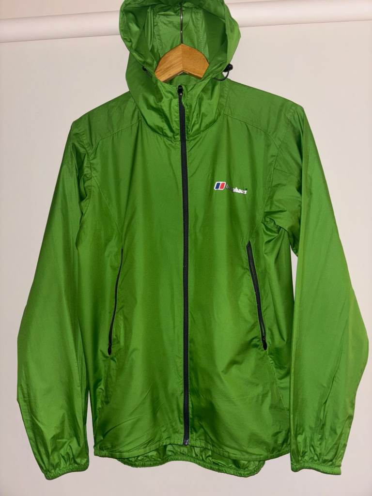 Berghaus Hooded Foldaway Jacket. Small. Cost £95, accept £23 ono for quick sale