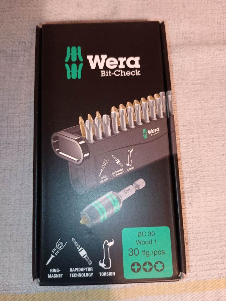Wera bit-check 30 piece