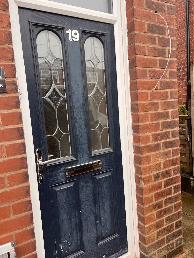 image for Composite front door navy blue 